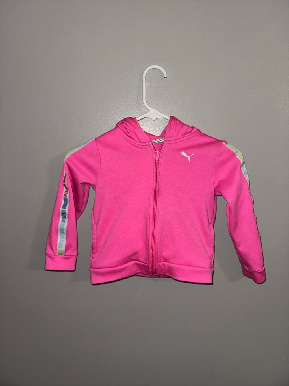 Girls Puma Zip Up Jacket